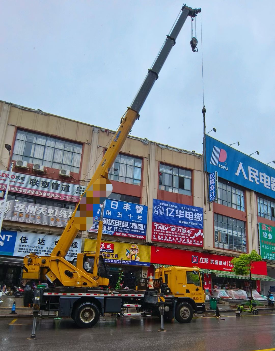 万载县吊车吊机租赁桥梁吊装